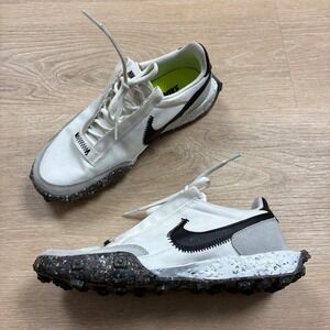 Nike Waffle Racer Crater Flyknit Running Shoes Women's  7.5